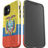 Ecuador Flag Distressed iPhone 12 Impact Case